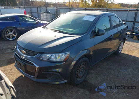 2018 Chevrolet Sonic Ls Auto из США, поврежденный, VIN 1G1JB5SH5J4127697